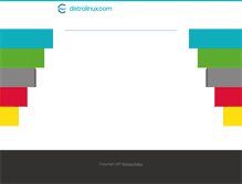 Tablet Screenshot of distrolinux.com